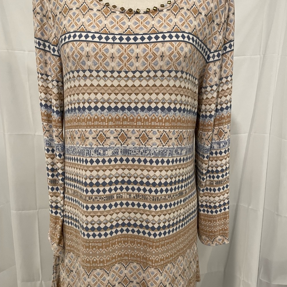 Ruby Rd. Petite Tunic Geometric - Picture 3 of 9